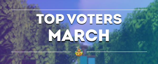 Top Voters - March