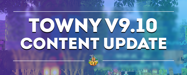 Towny - V9.10 Update