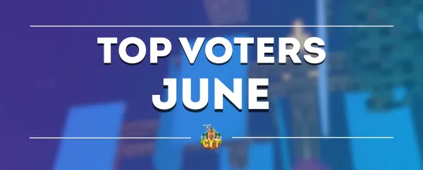 Top Voters - June