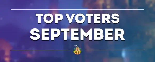 Top Voters - September